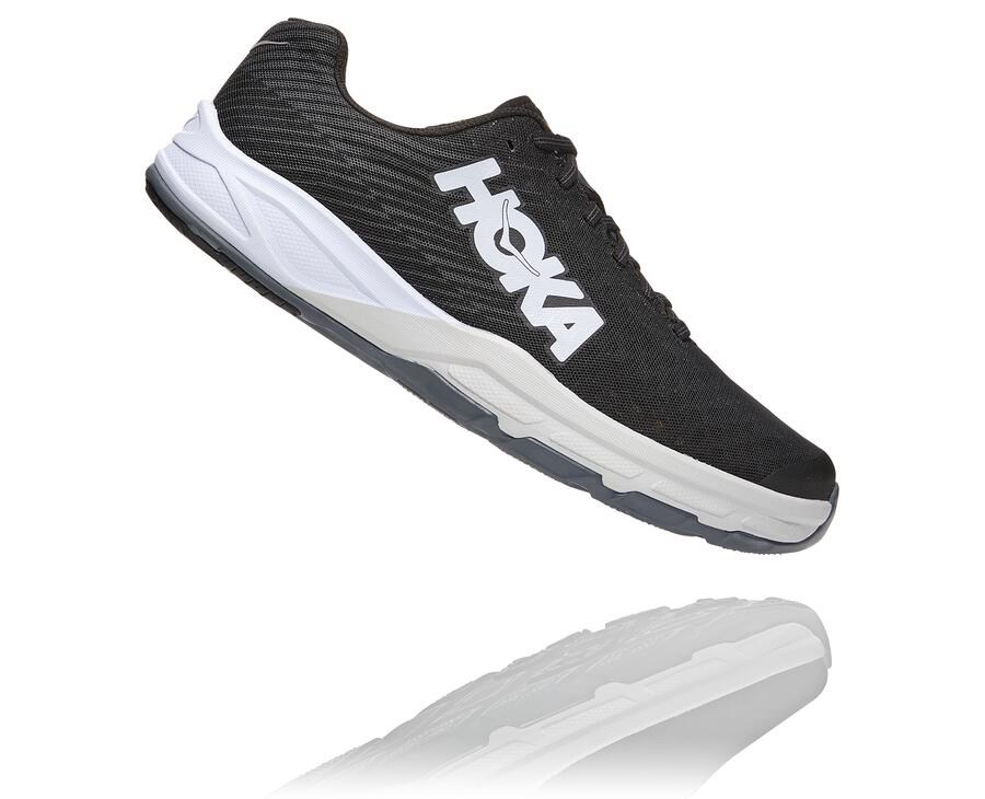 Tenis Hoka One One Feminino Pretas/Branco - Evo Carbon Rocket - 760-ILPOSV